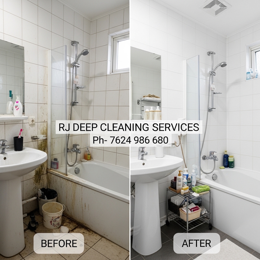 Affordable bathroom deep cleaning HSR Layout