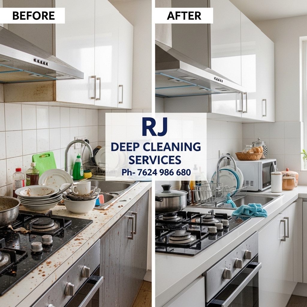 Kitchen cleaning HSR Sector 3