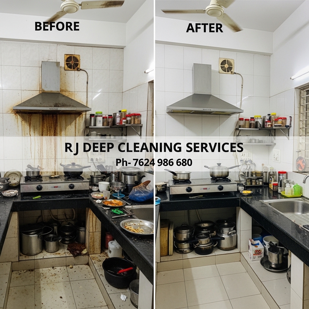 Kitchen cleaning HSR Sector 4