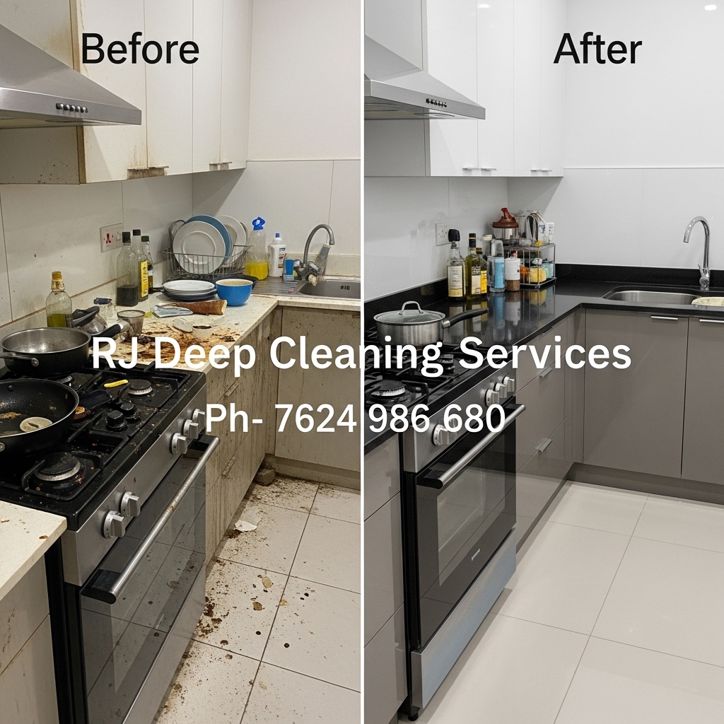 Professional kitchen deep cleaning in HSR Layout Bangalore